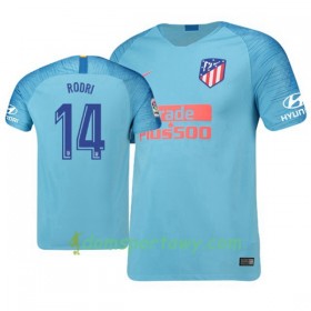 Koszulka Atlético Madryt Rodri 14 Wyjazdowe Koszulki Piłkarskie 2018-2019 Krótki Rękaw
